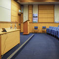 Nissan Institute - Lecture Theatre - (10 of 12) - Stage and front row of seating
