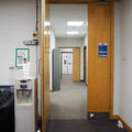 Osney One - Doors - (2 of 11) - Held open door in corridor