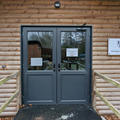 St Hilda's College - Gym - (7 of 12) - Door with card reader on left