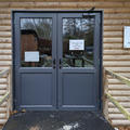 St Hilda's College - Gym - (8 of 12) - Door with card reader on left