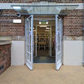 St Hilda's College - Library - (8 of 23) - Entrance doors and card reader
