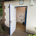 University Parks - Toilets - (3 of 7) - Door sticks against ground when open